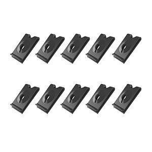 Porca Rápida 6.3x17x26 Parachoque Celta Corsa Montana 10 Peças