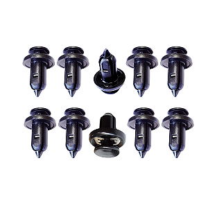 Grampo  ParaChoque Curto Metal City Civic Fit CR-V 10 peças