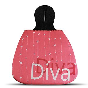 Porta Lixo Lixeirinha Lixinho para Carro em Neoprene Diva