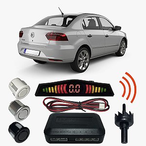 Sensor Estacionamento Ré Voyage com Display 4 pontos