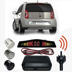 Sensor Estacionamento Ré Up com Display 4 pontos