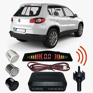 Sensor Estacionamento Ré Tiguan com Display 4 pontos