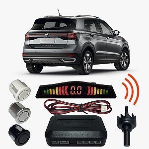Sensor Estacionamento Ré T-Cross com Display 4 pontos