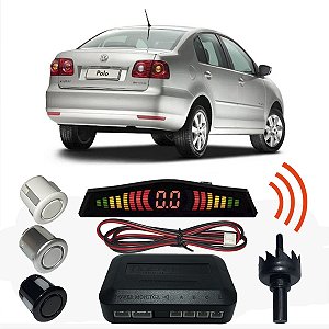 Sensor Estacionamento Ré Polo Sedan com Display 4 pontos