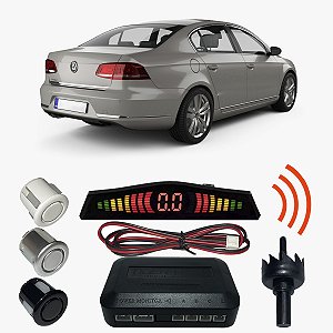 Sensor Estacionamento Ré Passat com Display 4 pontos