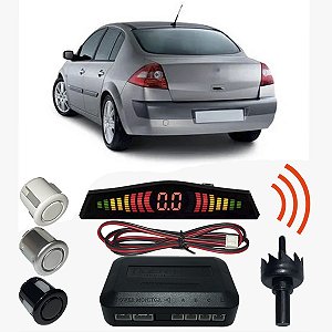 Sensor Estacionamento Ré Megane com Display 4 pontos