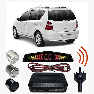 Sensor Estacionamento Ré Livina com Display 4 pontos