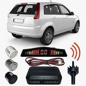 Sensor Estacionamento Ré Fiesta com Display 4 pontos
