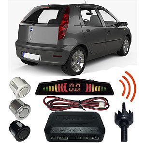 Sensor Estacionamento Ré punto com Display 4 pontos