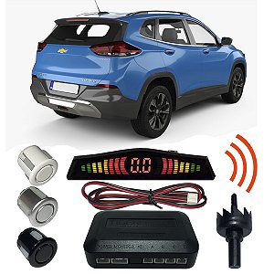 Sensor Estacionamento Ré tracker com Display 4 pontos