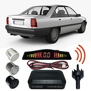 Sensor Estacionamento Ré omega com Display 4 pontos