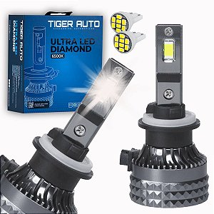Kit Lâmpada Ultra Led Diamond Farol Milha Ix35 10/16 60W 6500k