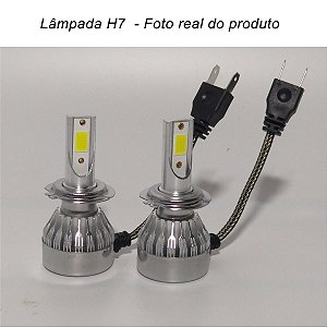 Kit Super Led Fox 2010 a 2020 Farol Baixo H7 20000 Lumens
