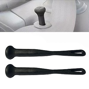 Par Pino Trava Banco Traseiro Gol G2/G3/G4 2003 a 2012 Preto