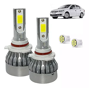 Kit Super Led Voyage 2013 a 2016 Farol Milha HB4 20000 Lumens