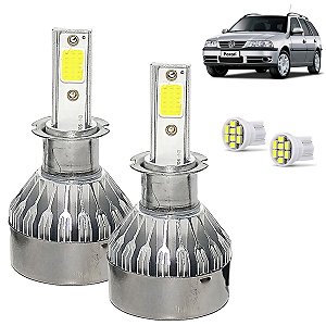 Kit Super Led Parati G3 2000 a 2005 Farol Milha H3 20000 Lumens
