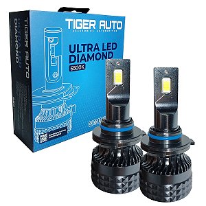 Kit Lâmpada Ultra Led Diamond 6500K HB3