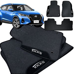 Jogo Tapete Borracha Kicks 2016 a 2025 Antiderrapante