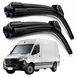 Par Palheta Limpador ParaBrisa Sprinter 2020  2021 2022 2023 2024 2025 2026 Dianteiro Encaixe Original