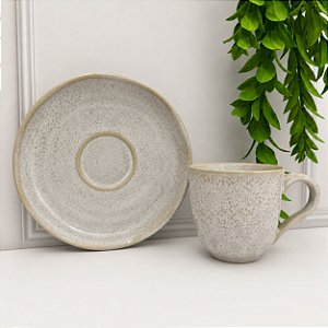 Xícaras de Café com Pires Bio Latte 120ml