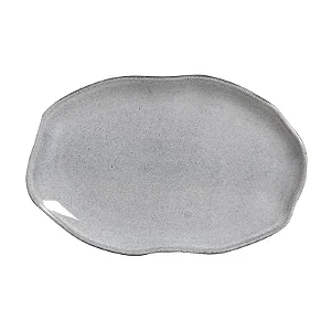 Travessa Oval Rasa Média Bio Dust 30x20cm