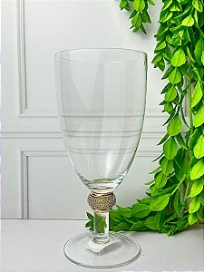 Taça c/ Detalhe Strass e Ouro