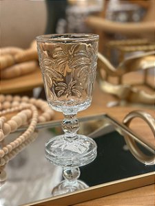 Taça Água Vidro Palm