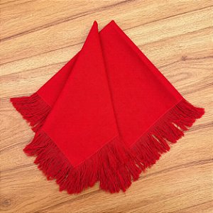 Guardanapo Franjinha Vermelho