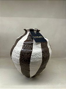 Vaso Cerâmica Listras