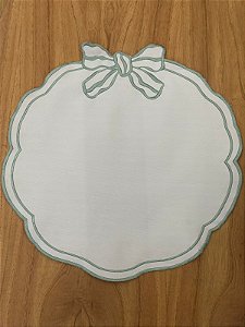 Americano Laço verde Dupla Face