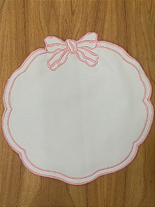 Americano Laço rosa Dupla Face