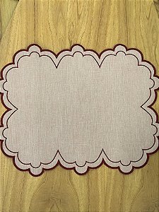 Americano Nuvem vinho 36x42