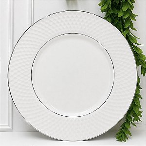 Prato Raso Split Silver