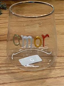 Copo Borossilicato Amor 450 ml