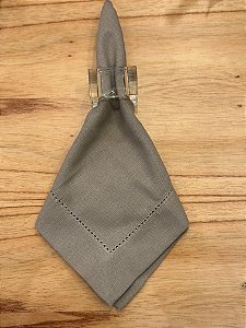 Guardanapo linho misto ponto ajour 45x45 fendy