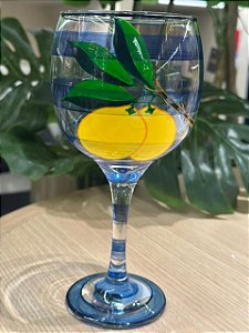 Taça gin navy Limão Siciliano