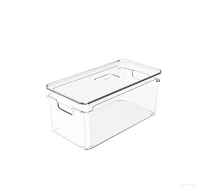 Organizador de Armários com Tampa Ou 5L Linha Clear