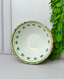 Bowl Colorful Handmade verde