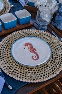 Prato sobremesa Cavalo Marinho Atlântica