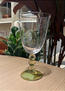 Taça vidro haste colorisa 420 ml