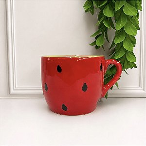 Caneca borossilicato 3D Melancia 280 ml