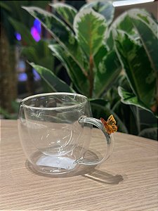 Xícara café Garden Borossilicato 80 ml