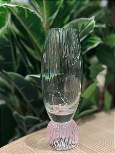 Taça vidro Colors 210 ml rosa