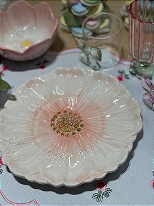 Objeto decorativo flor prato raso 24,5 D