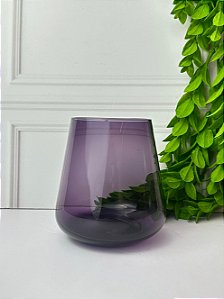 Copo vidro violeta