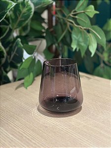 Copo vidro violeta