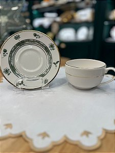 Xícara chá Xangai verde