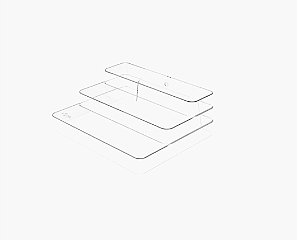 Organizador multinivel Ou Linha Clear