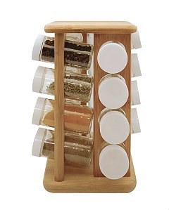 Porta Temperos Giratório Ou 17 Peças Linha Keep
