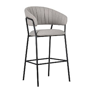 Banqueta Júlia Cinza